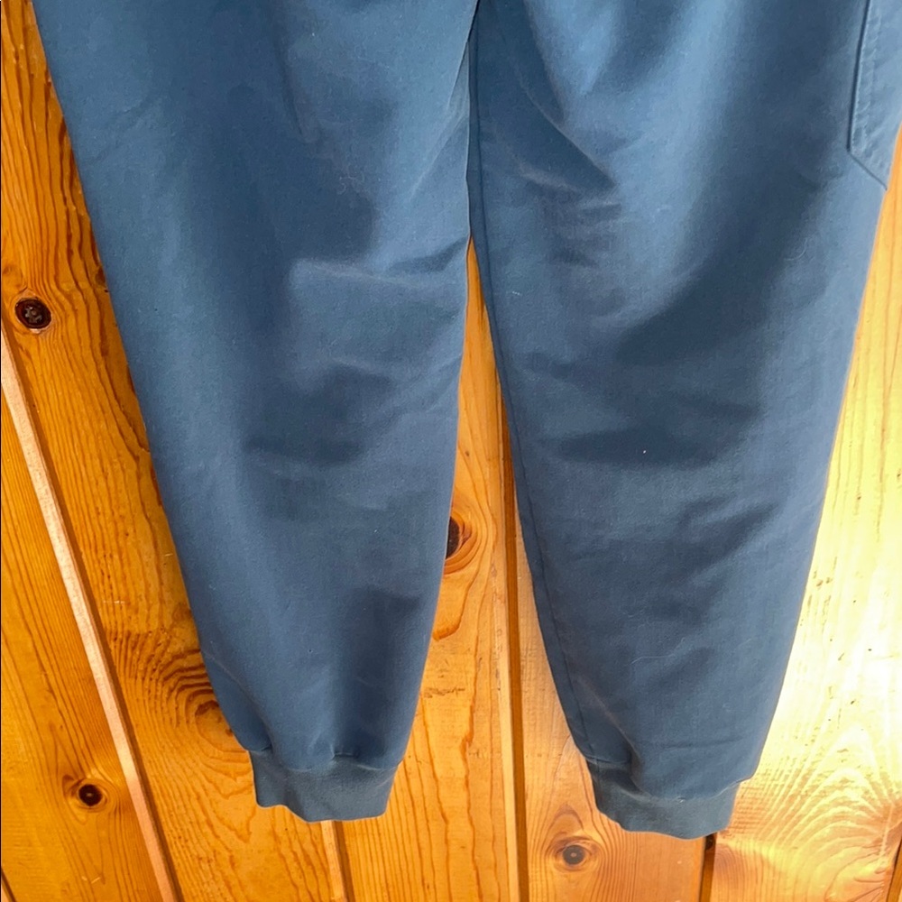 Navy/gray fig Blue Jogger Pants fig pants XS Zamora tapered pants nurse scrubs - Picture 8 of 9